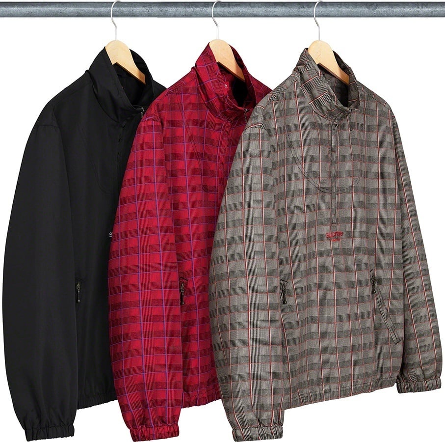Track Half Zip Pullover